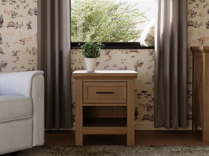 B14560DF,Monogram by Namesake,Emory Farmhouse Nightstand in Driftwood