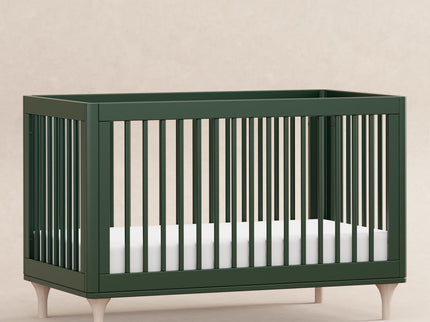 M9001FRGRNX,Babyletto,Lolly 3-in-1 Convertible Crib w/Toddler Conversion  Forest Green/Washed Natural