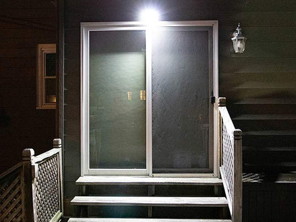 Westek 7 1/4" Wide Black Wireless Motion LED Security Light