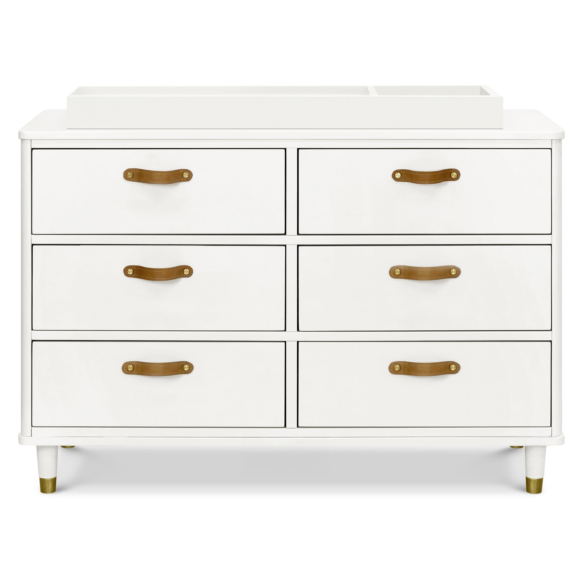 B14316RW,Namesake,Tanner 6-Drawer Dresser in Warm White