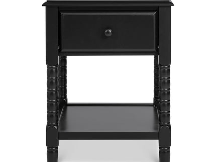 M7360E,DaVinci,Jenny Lind Spindle Nightstand in Ebony