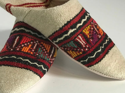 Moroccan Kilim Slippers