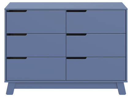 M4216CVB,Babyletto,Hudson 6-Drawer Double Dresser  Assembled in Cove Blue