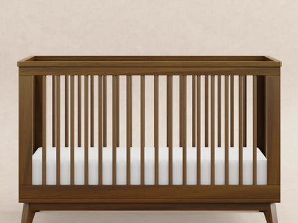 M5801NL,Babyletto,Scoot 3-in-1 Convertible Crib w/Toddler Bed Conversion Kit in Natural Walnut