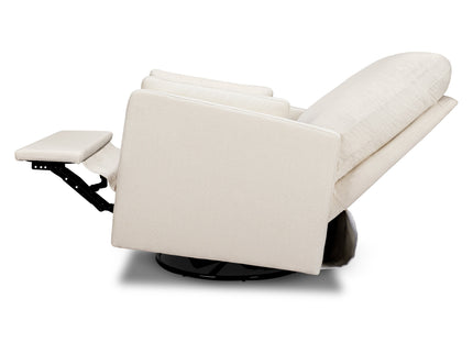 F24687PCM,Carter's,Ethan Swivel Recliner in Performance Cream Linen