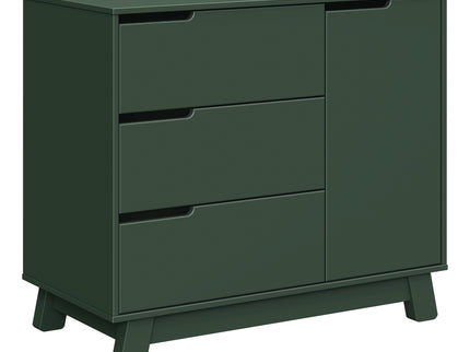 M4223FRGR,Babyletto,Hudson 3-Drawer Changer Dresser w/Removable Changing Tray in Forest Green