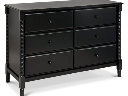 M7326E,DaVinci,Jenny Lind Spindle 6-Drawer Dresser in Ebony