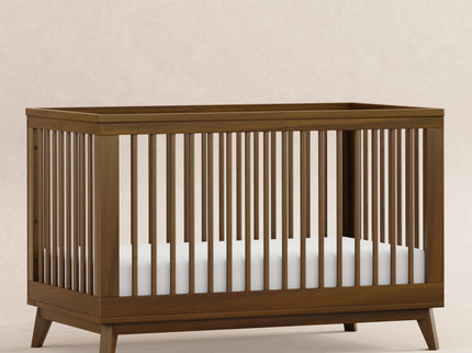 M5801NL,Babyletto,Scoot 3-in-1 Convertible Crib w/Toddler Bed Conversion Kit in Natural Walnut