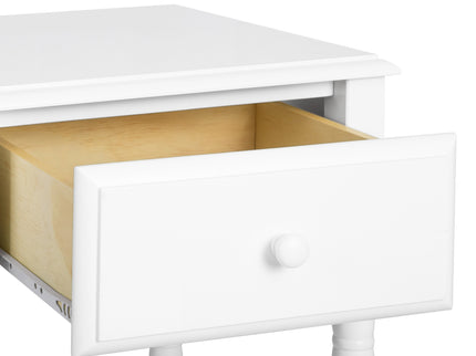 M7360W,DaVinci,Jenny Lind Spindle Nightstand in White