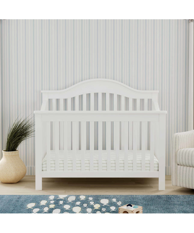 M5981W,DaVinci,Jayden 4-in-1 Convertible Crib in White Finish
