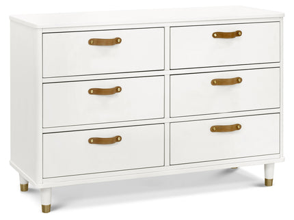 B14316RW,Namesake,Tanner 6-Drawer Dresser in Warm White
