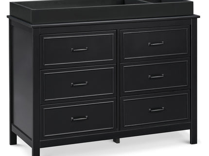 M12826E,DaVinci,Charlie 6-Drawer Double Dresser in Ebony