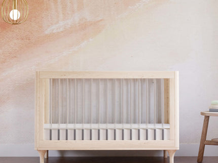 M9001KNX,Babyletto,Lolly 3-in-1 Convertible Crib w/Toddler Conversion Kit in Washed Natural/Acrylic