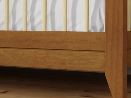 M10301CTN,Babyletto,Sprout 4-in-1 Convertible Crib w/Toddler Bed Conversion Kit in Chestnut&Natural