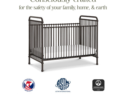 B15501UR,Namesake,Abigail 3-in-1 Convertible Crib in Vintage Iron