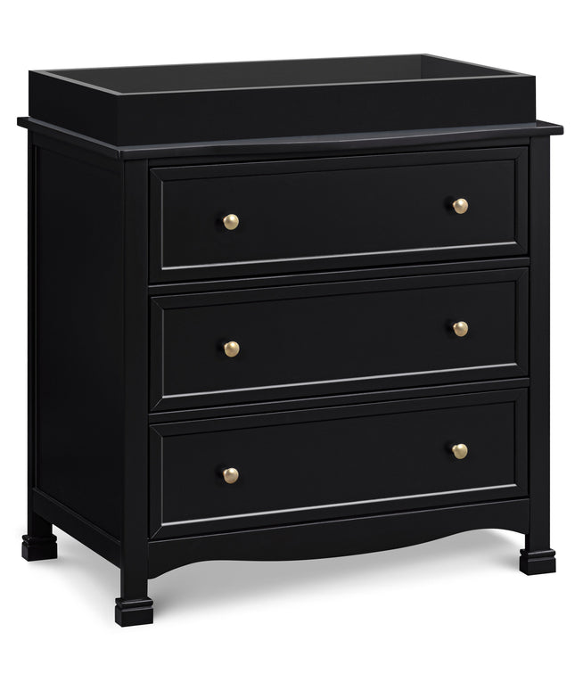 M5523E,DaVinci,Kalani 3-Drawer Dresser in Ebony