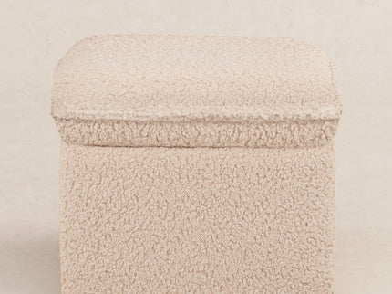 M20985CSG,Babyletto,Cali Storage Ottoman in Chai Shearling