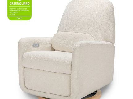 Arc Electronic Recliner and Swivel Glider in Boucle with USB port