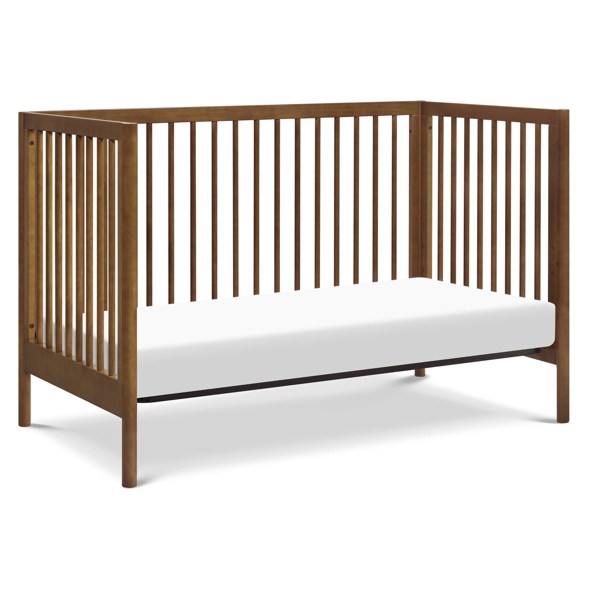 M25101L,DaVinci,Birdie 3-in-1 Convertible Crib in Walnut