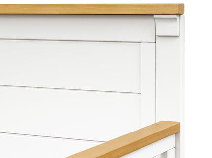 M27201RWHY,DaVinci,Shea 4-in-1 Convertible Crib in Warm White and Honey