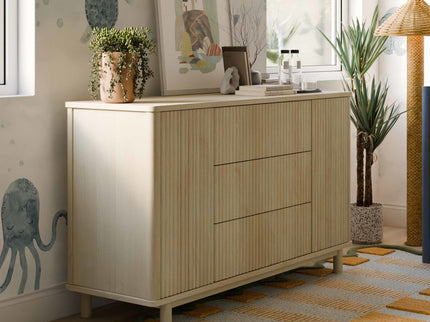 M29816BD,Babyletto,Pogo Tambour Assembled Dresser in Blonde