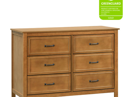 M12826CT,DaVinci,Charlie 6-Drawer Double Dresser in Chestnut