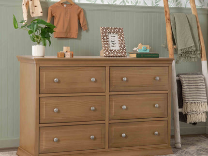 M4426HN,DaVinci,DaVinci Signature 6-Drawer Double Dresser in Hazelnut