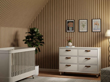 B14316RW,Namesake,Tanner 6-Drawer Dresser in Warm White