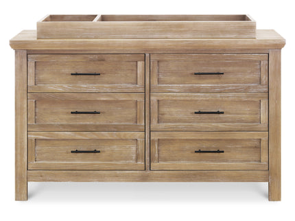 B14516DF,Monogram by Namesake,Emory Farmhouse 6-Drawer Dresser in Driftwood