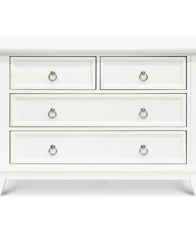 M10716RW,Namesake,Emma Regency 4-Drawer Dresser in Warm White