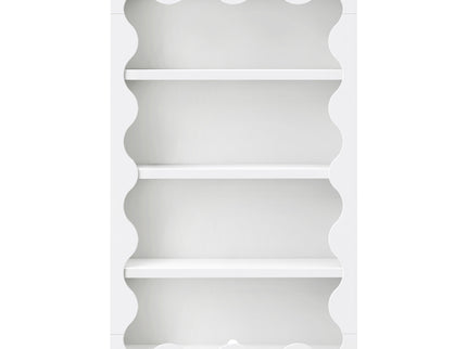 M31111W,Babyletto Kids,Lido Wave Bookcase in White