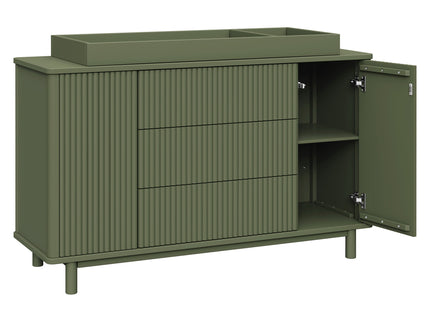 M29816OL,Babyletto,Pogo Tambour Assembled Dresser in Olive