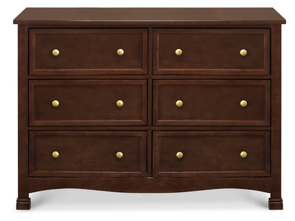 M5529Q,DaVinci,Kalani 6-Drawer Double Wide Dresser in Espresso Finish