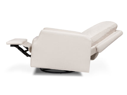 M22287PCMEW,Namesake,Crewe Recliner and Swivel Glider in Performance Cream Eco-Weave