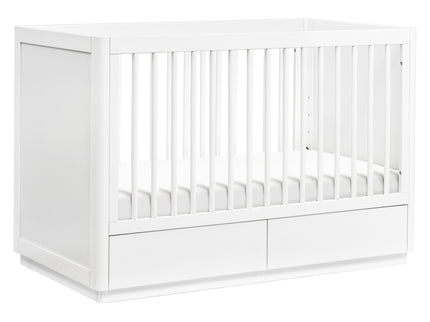 M21601W,Babyletto,Bento 3-in-1 Convertible Storage Crib w/Toddler Bed Conversion Kit in White