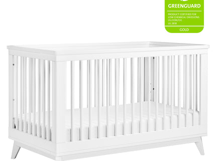 M5801W,Babyletto,Scoot 3-in-1 Convertible Crib w/Toddler Bed Conversion Kit in White