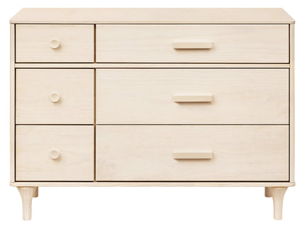 M9016NX,Babyletto,Lolly 6-Drawer Double Dresser  Assembled in Washed Natural