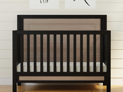 F23201ECWD,Carter's,Radley 4-in-1 Convertible Crib in Ebony & Coastwood