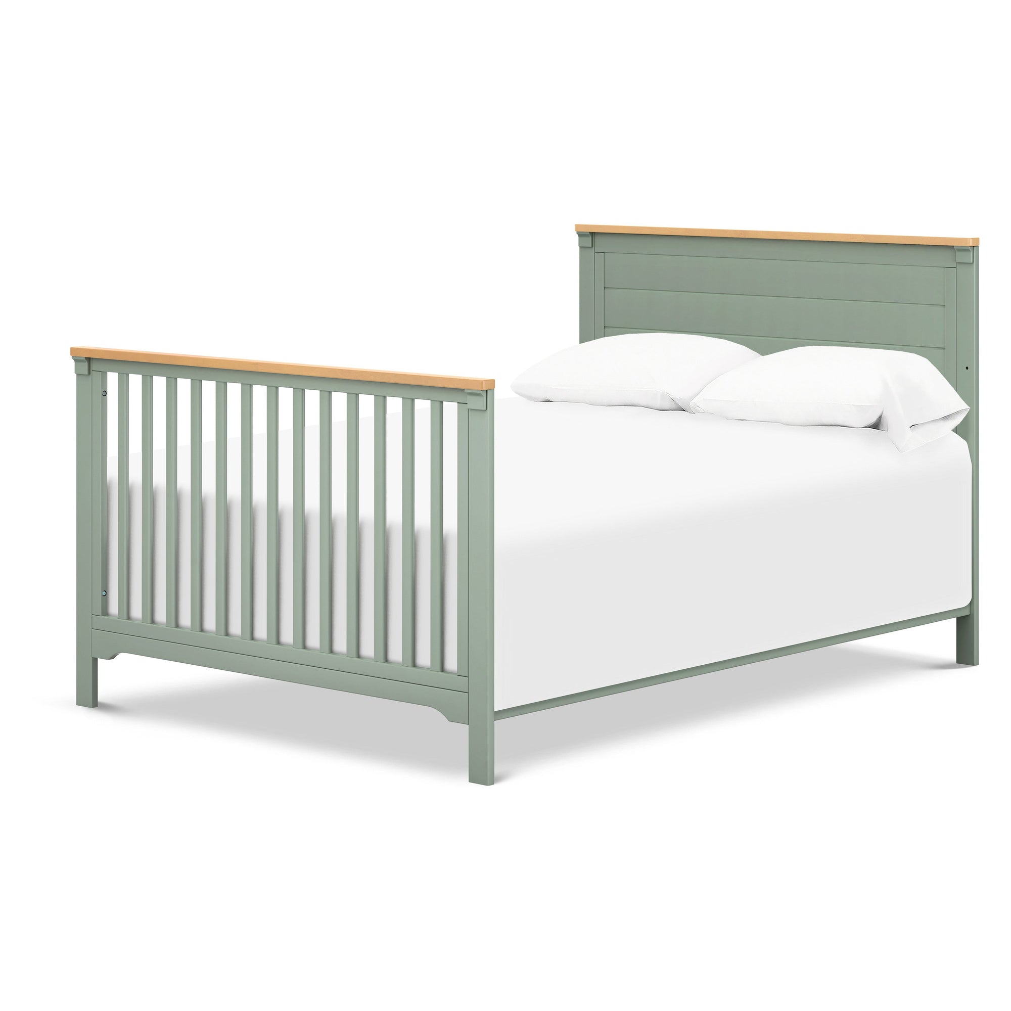 M27201LSHY,DaVinci,Shea 4-in-1 Convertible Crib in Light Sage and Honey