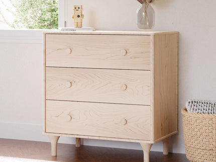 M9023NX,Babyletto,Lolly 3-Drawer Changer Dresser w/Removable Changing Tray in Washed Natural