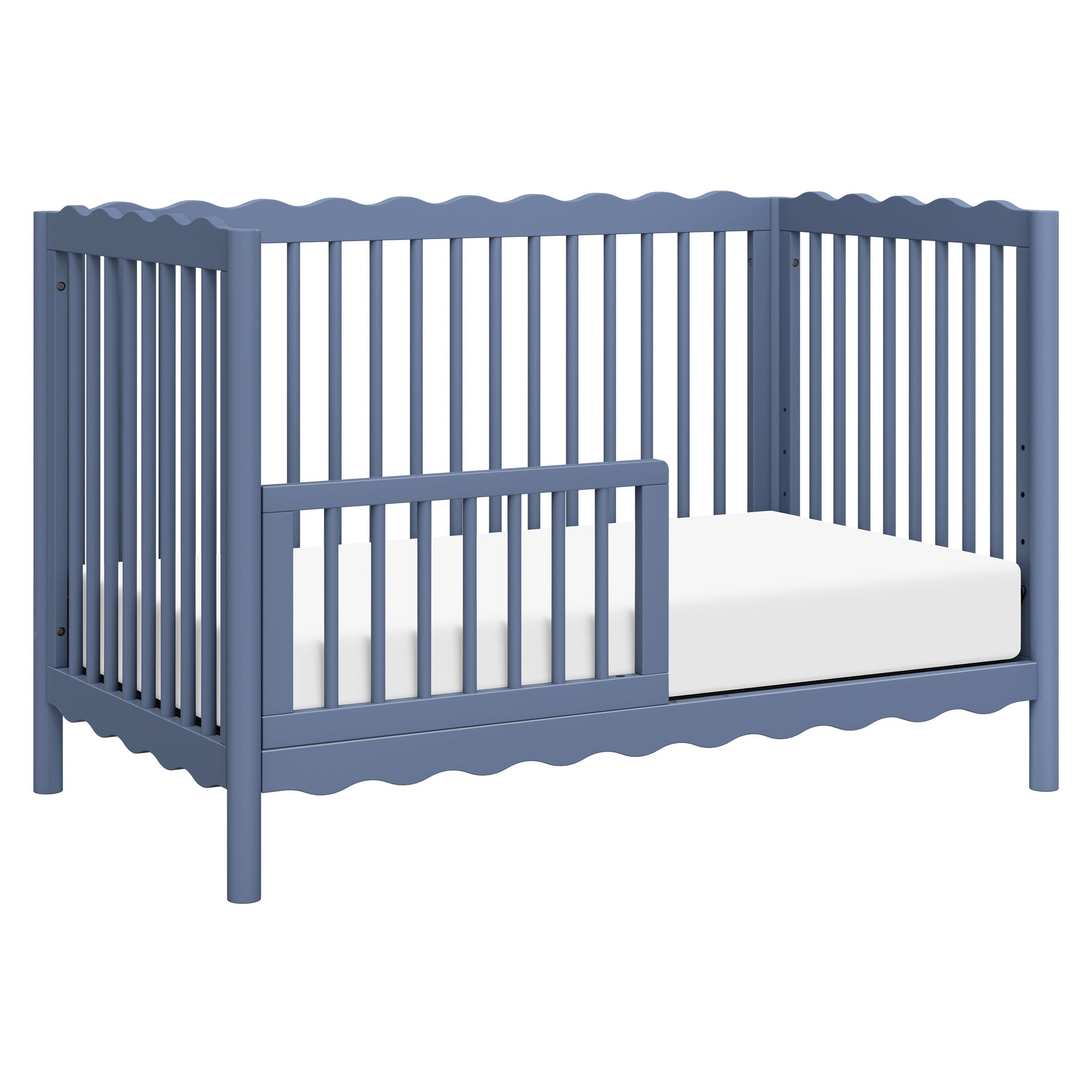 M27901CVB,Babyletto,Swell 4-in-1 Convertible Crib w/Toddler Conversion Kit in Cove Blue