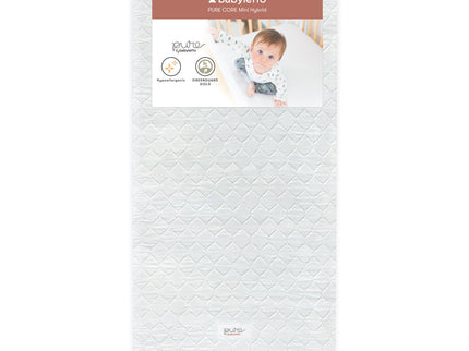 M5346C,Babyletto,Pure Core Non-Toxic Mini Crib Mattress with Hybrid Cover