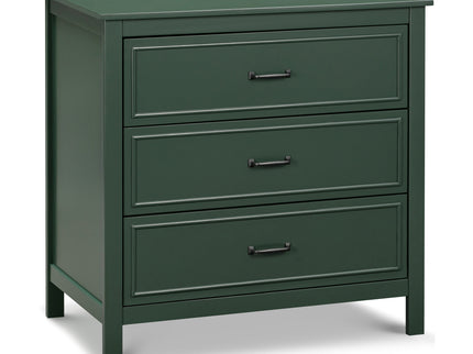 M12823FRGR,DaVinci,Charlie 3-Drawer Dresser in Forest Green
