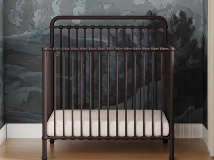 M15398UR,Namesake,Winston 4-in-1 Convertible Mini Crib in Vintage Iron