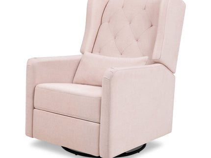 M22487PBPEW,DaVinci,Everly Recliner in Performance Pale Blush Pink Eco-Weave