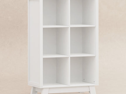 M4211W,Babyletto,Hudson Cubby Bookcase in White