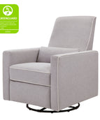 Grey with Cream Piping