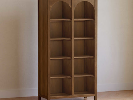 M24814NL,Namesake,Eloise Bookcase  Assembled in Natural Walnut