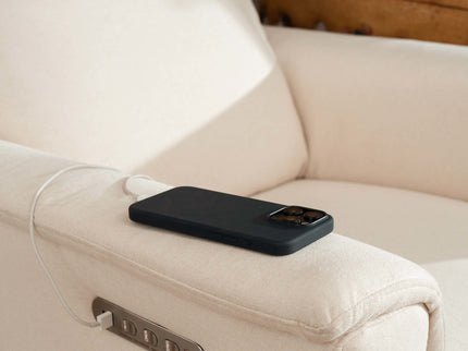 M17182PCMEW,Namesake,Willa Pro Power Glider Recliner w/ Power Lumbar in Performance Cream Eco-Weave