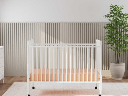 M7391W,DaVinci,Jenny Lind Stationary Crib In White Finish